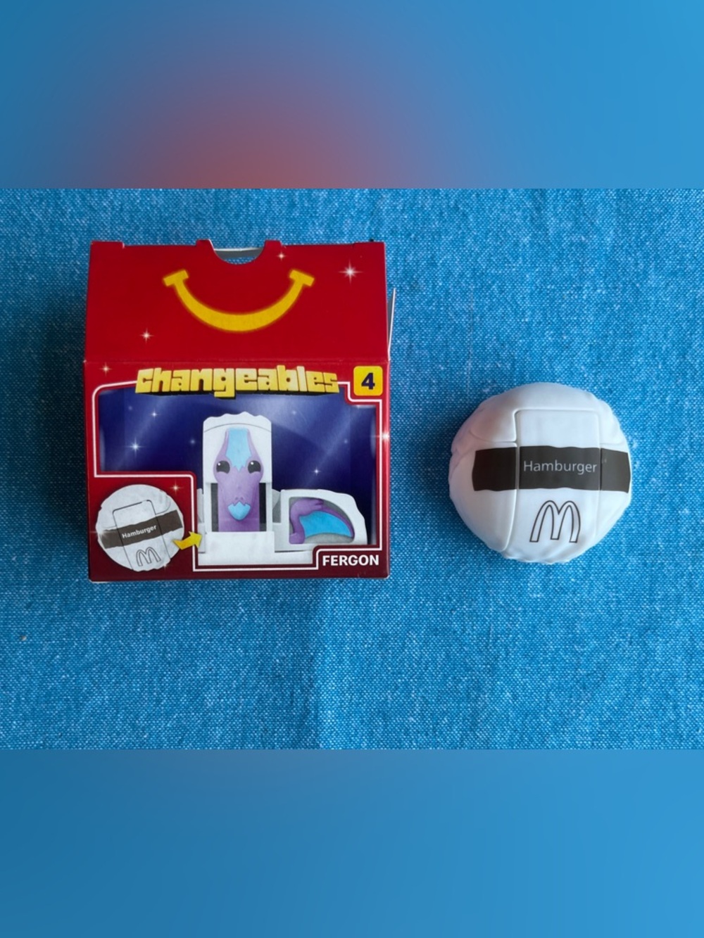 FERGON, toy number 4 from the 2026
McDonald's Changeables Happy Meal collection.